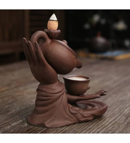 Sejura™ Siyah Zarif El Geri Akış Tütsülük