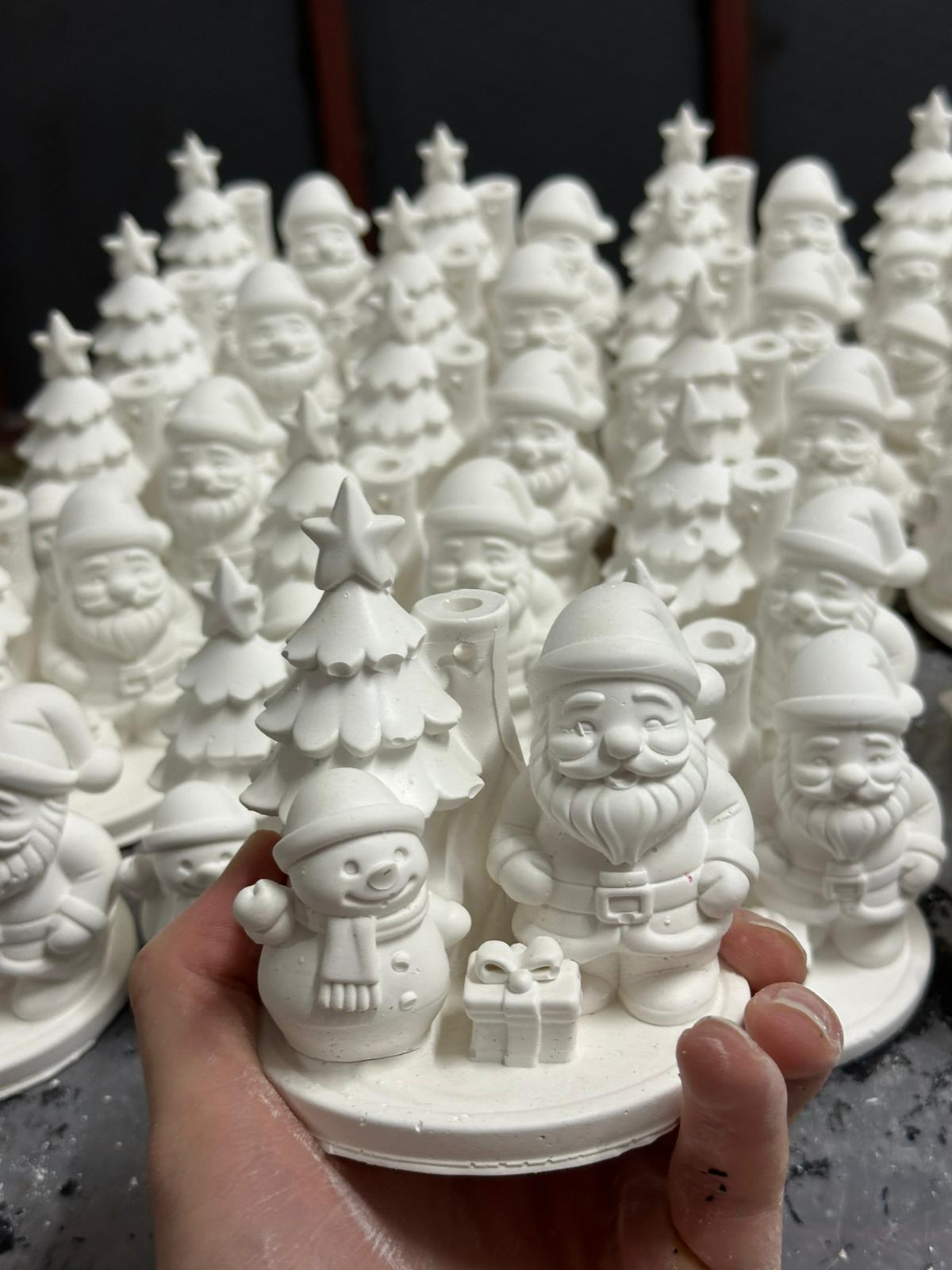 Yılbaşı Seti Tütsülük – ( Kardan Adam, Yılbaşı Ağacı & Noel Baba )