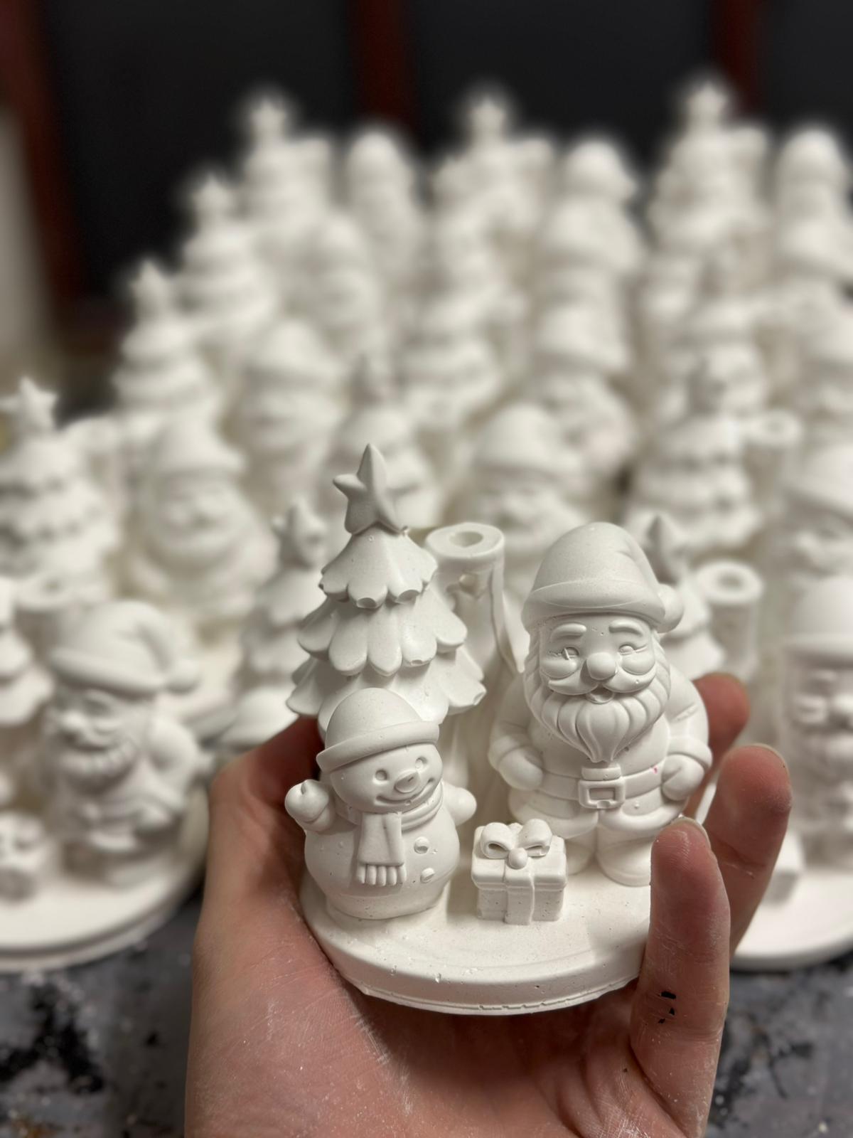 Yılbaşı Seti Tütsülük – ( Kardan Adam, Yılbaşı Ağacı & Noel Baba )